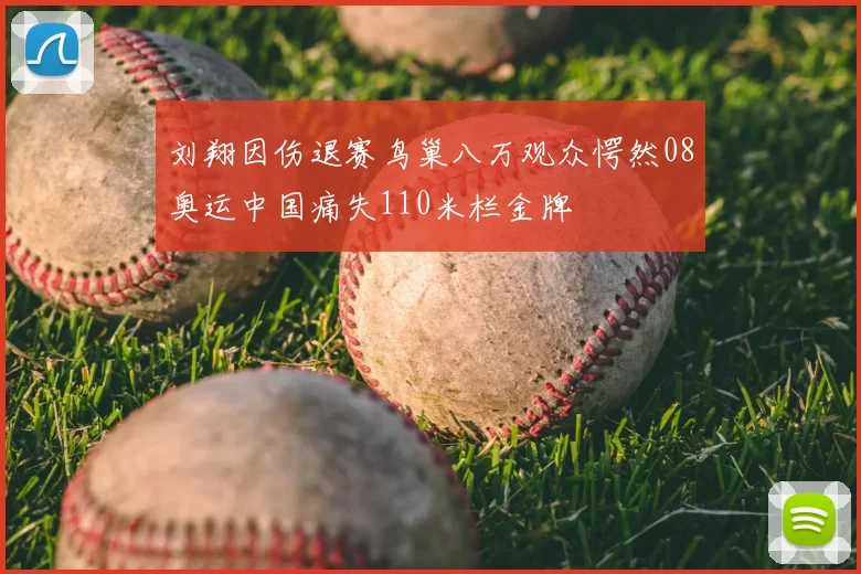 刘翔因伤退赛鸟巢八万观众愕然08奥运中国痛失110米栏金牌